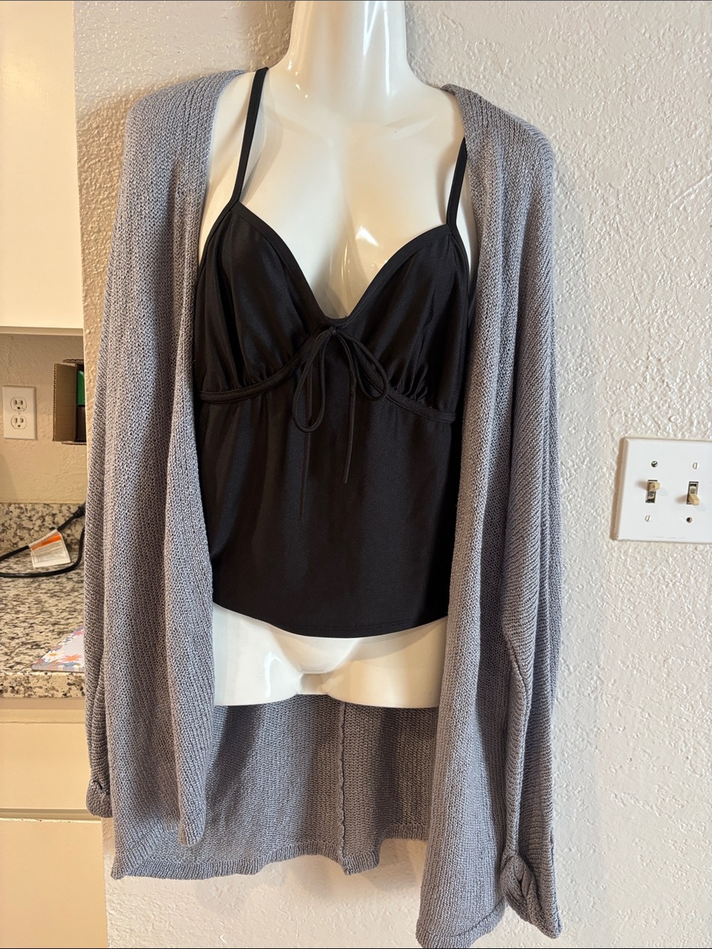 F21 Gray Cardigan